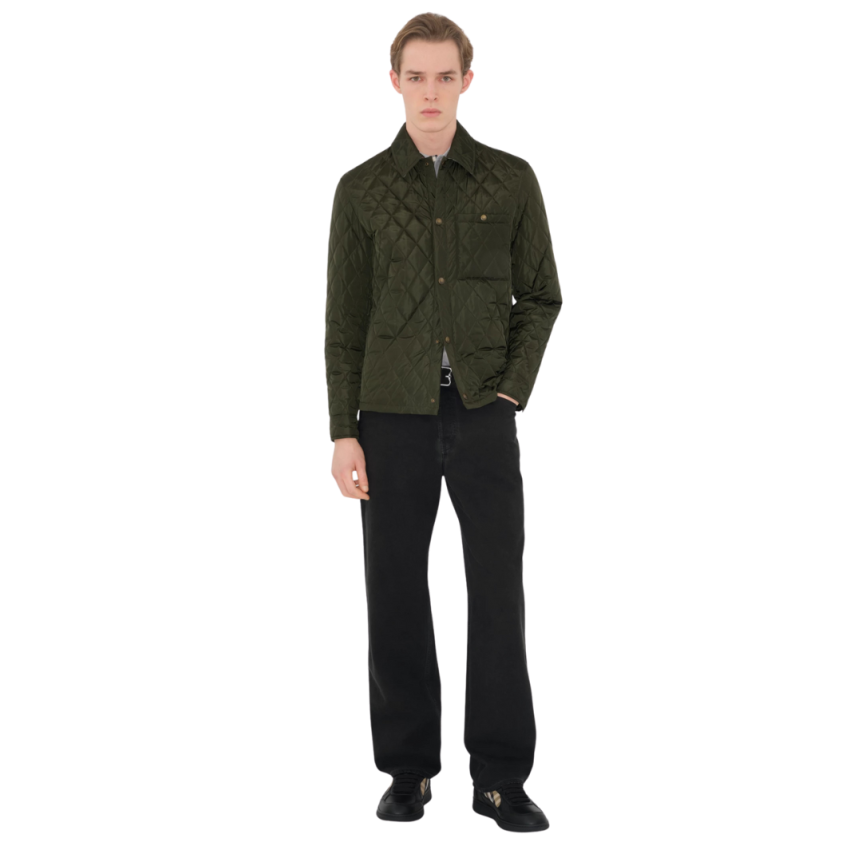 Basket basse Sneaker BURBERRY Terrace cuir noir bowling Check beige