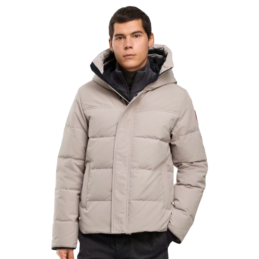 Parka CANADA GOOSE MacMillan 3/4 Capuche nylon beige