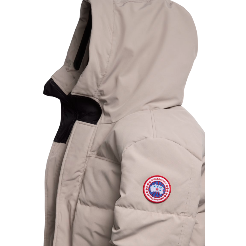 Parka CANADA GOOSE MacMillan 3/4 Capuche nylon beige