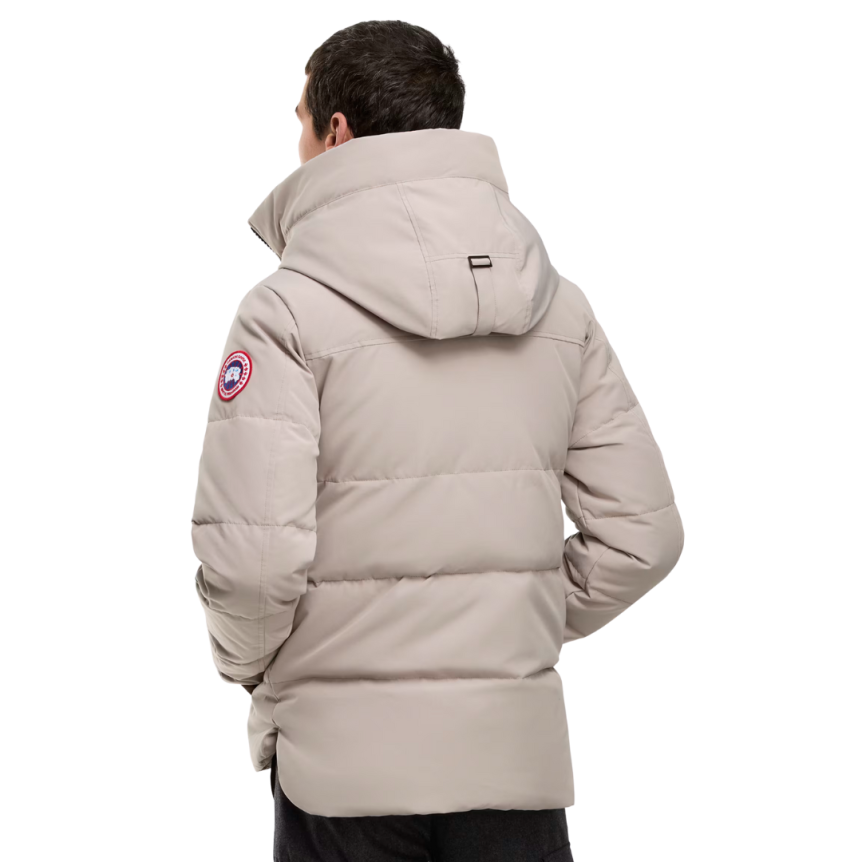 Parka CANADA GOOSE MacMillan 3/4 Capuche nylon beige