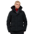 Parka Wyndham capuche amovible nylon matelassé noir Black label
