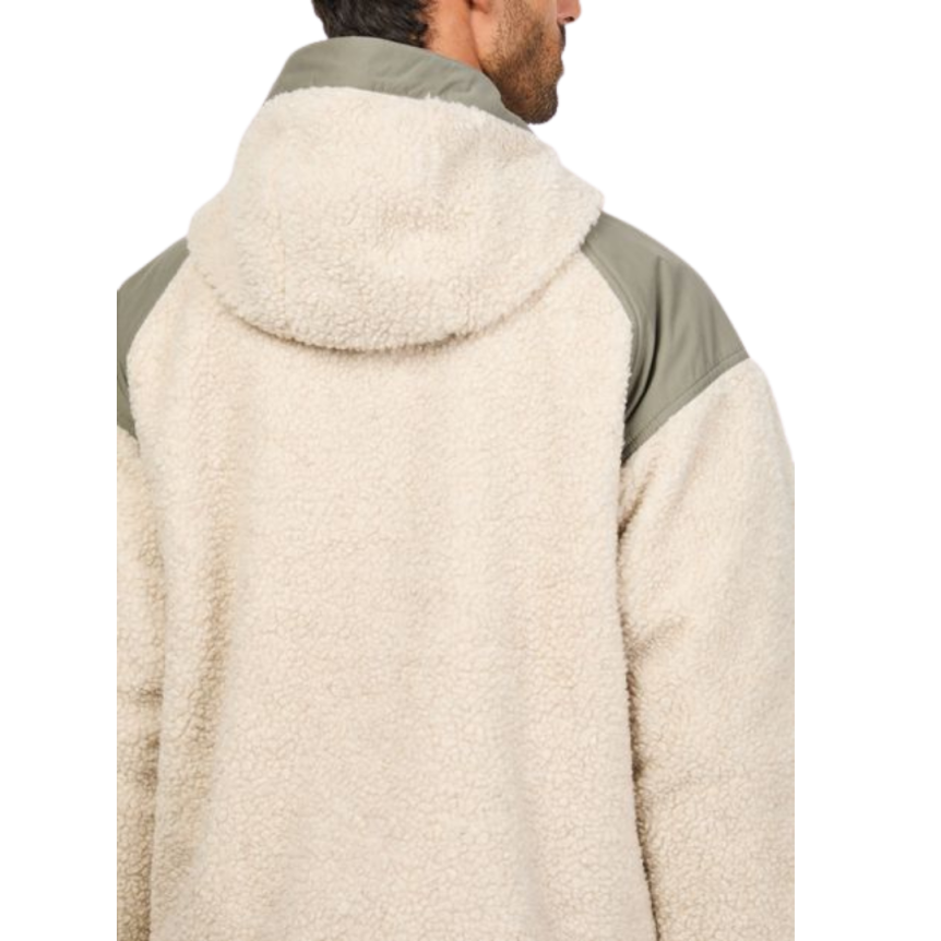Blouson bomber CANADA GOOSE polaire réversible Alberni laine mélangée kaki