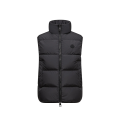 Gilet doudoune sans manches Gabas zippé nylon noir mat