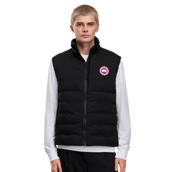 Gilet doudoune sans manche CANADA GOOSE Lodge nylon ripstop noir