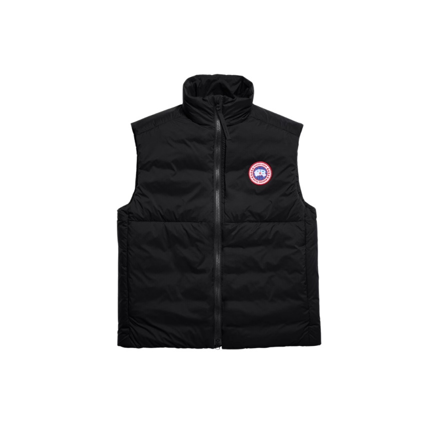 Gilet doudoune sans manche CANADA GOOSE Lodge nylon ripstop noir