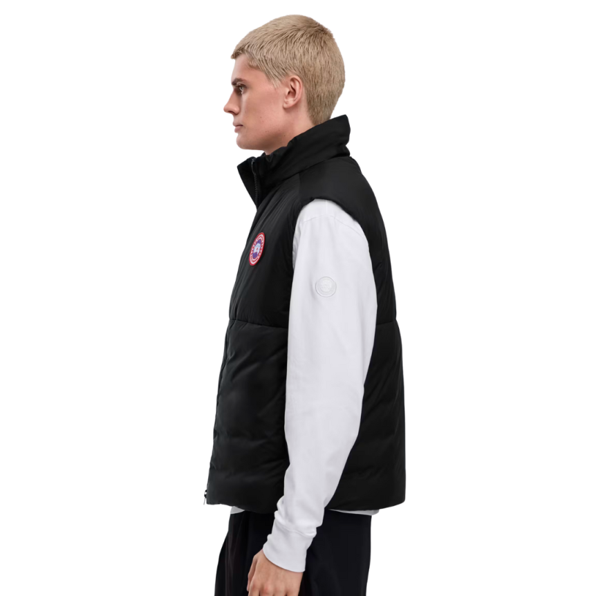 Gilet doudoune sans manche CANADA GOOSE Lodge nylon ripstop noir