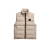 Gilet sans manches Crofton doudoune Enduraluxe nylon beige logo noir