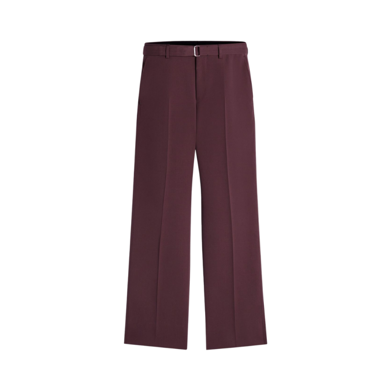 Pantalon droit laine...