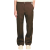 Pantalon droit laine marron ceinture