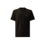 T-shirt col rond coton noir capuche goggle dos