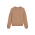 Pull col rond laine cachemire camel broderie logo Triomphe