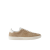Baskets basses lacets daim beige logo Triomphe