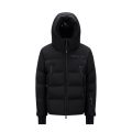 Veste de ski doudoune à capuche Fellberg nylon noir mat Moncler Grenoble