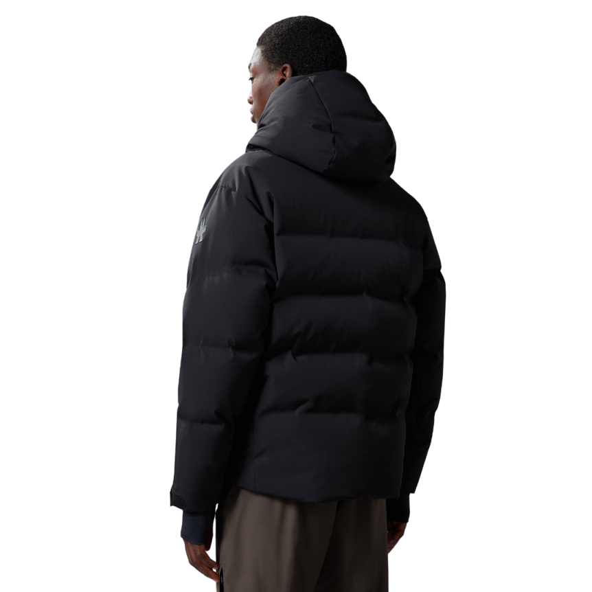 Veste de ski doudoune à capuche Fellberg nylon noir mat Moncler Grenoble