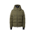 Veste de ski doudoune à capuche Fellberg nylon kaki mat Moncler Grenoble