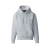Sweat-shirt à capuche Krystian jersey double face gris