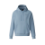 Sweat-shirt à capuche Krystian jersey double face bleu ciel