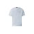 T-shirt col rond Tee-R coton bio blanc logo gomme