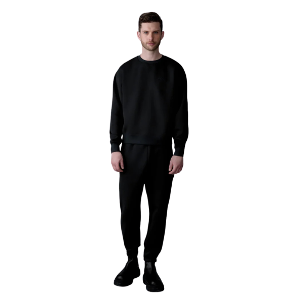 Pantalon Jogging cargo MACKAGE Marvin-R coton mélangé noir