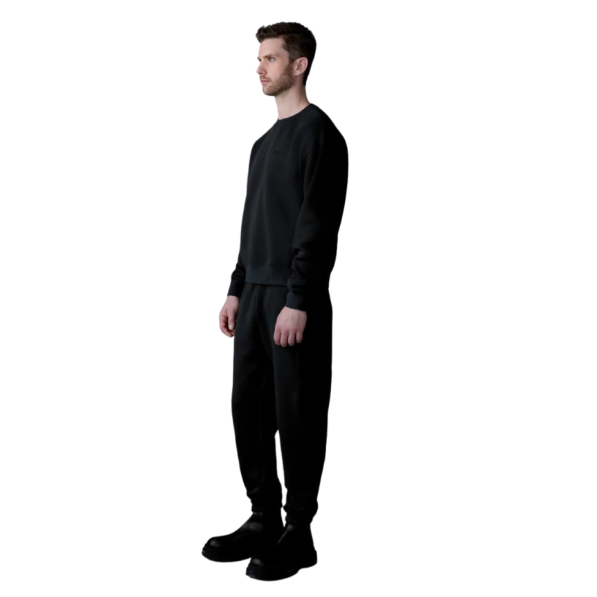 Pantalon Jogging cargo MACKAGE Marvin-R coton mélangé noir