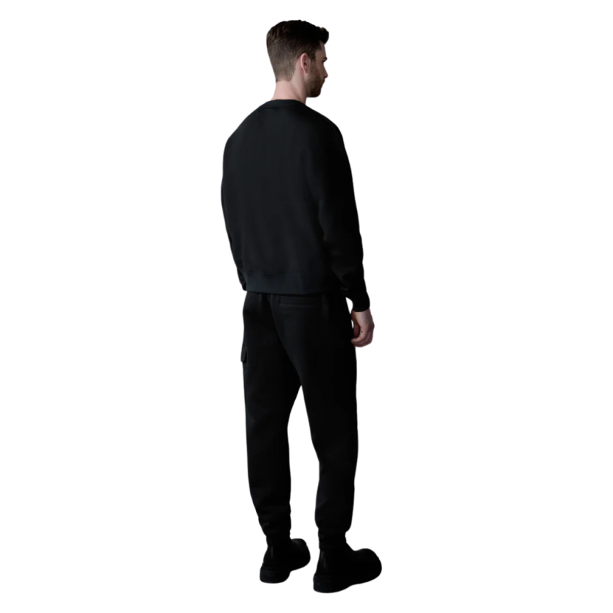 Pantalon Jogging cargo MACKAGE Marvin-R coton mélangé noir