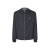 Blouson à capuche réversible nylon bleu marine FF métal