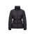 Doudoune courte Dourbe zippée cintrée nylon noir mat
