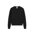 Sweatshirt Ami de Coeur molleton gratté coton polyester noir logo embossé