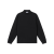 T-shirt oversize manche longue col chemise fluide broderie dos