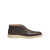 Desert Boots cuir foulonné marron foncé