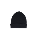 Bonnet tricot cotelé noir FW25 Concordians