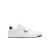Basket basse Sneaker Downtown cuir blanc logo noir triangle métal