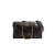 Sac porté épaule Panthea cuir nappa patchwork chevrons noir têtes félins cristaux bandoulière