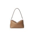 Sac porté épaule Lui  Modèle moyen cuir veau grainé camel