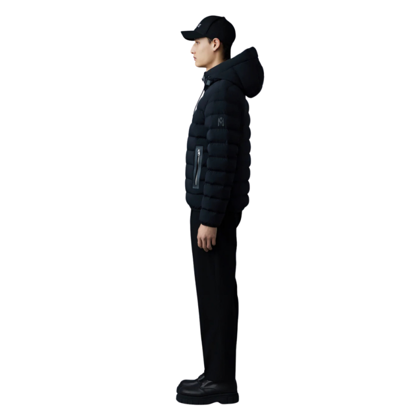Doudoune à capuche MACKAGE Jack-Z nylon noir