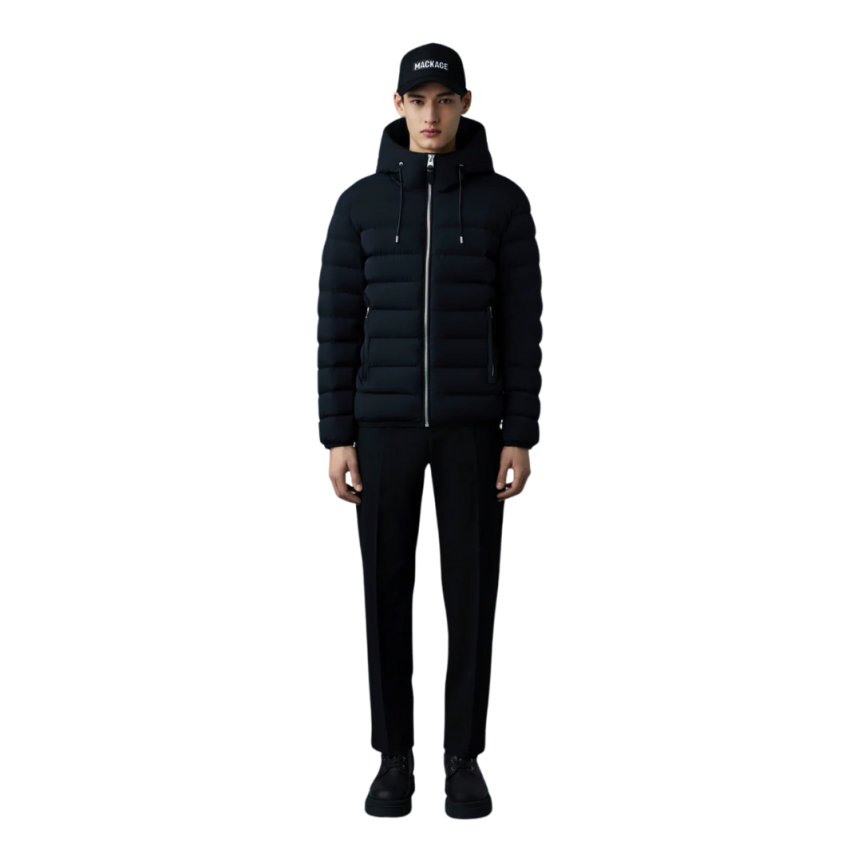Doudoune à capuche MACKAGE Jack-Z nylon noir