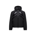 Doudoune courte à capuche Jumquat Moncler x A$AP Rocky nylon brillant noir