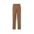 Pantalon cigarette laine camel micro FF métal ceinture