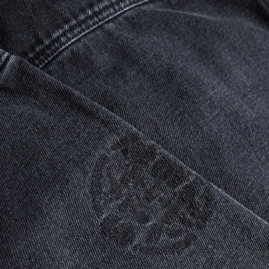 Veste Jean ST95 Ticino coton denim noir délavé