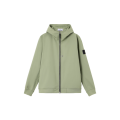 Blouson léger à capuche SOFT SHELL-R_e.dye® vert sauge