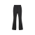 Pantalon évasé laine mélangée noir