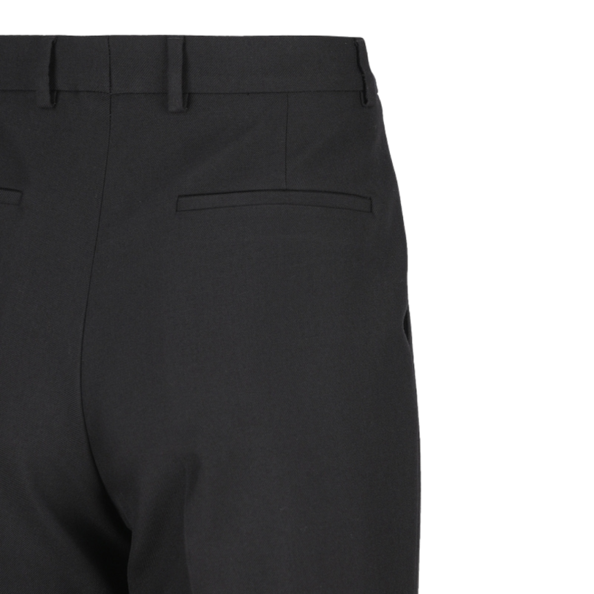 Pantalon VALENTINO évasé laine mélangée noir