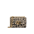 Petit Sac Porté Épaule Vain cuir veau Pony Imprimé Animalier Vlogo