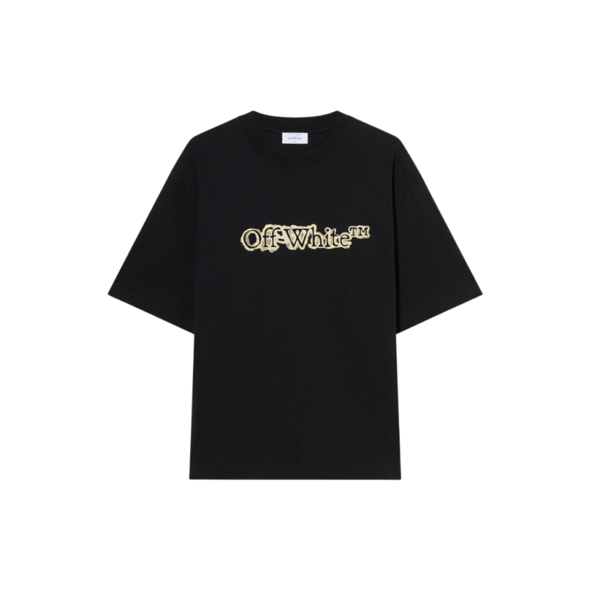 T-shirt OFF WHITE coton noir logo Cloudy Arrow Skate