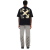 T-shirt coton noir logo Cloudy Arrow Skate