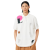 Fashion Show Polo loose fit Défilé coton piqué blanc motif graphique