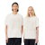 Fashion Show T-shirt Défilé col rond coton écru imprimé blason