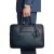 Sac d'ordinateur cartable cuir bleu marine