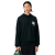 Fashion Show Sweatshirt à capuche coton jersey satiné vert foncé logo Défilé René crocodile