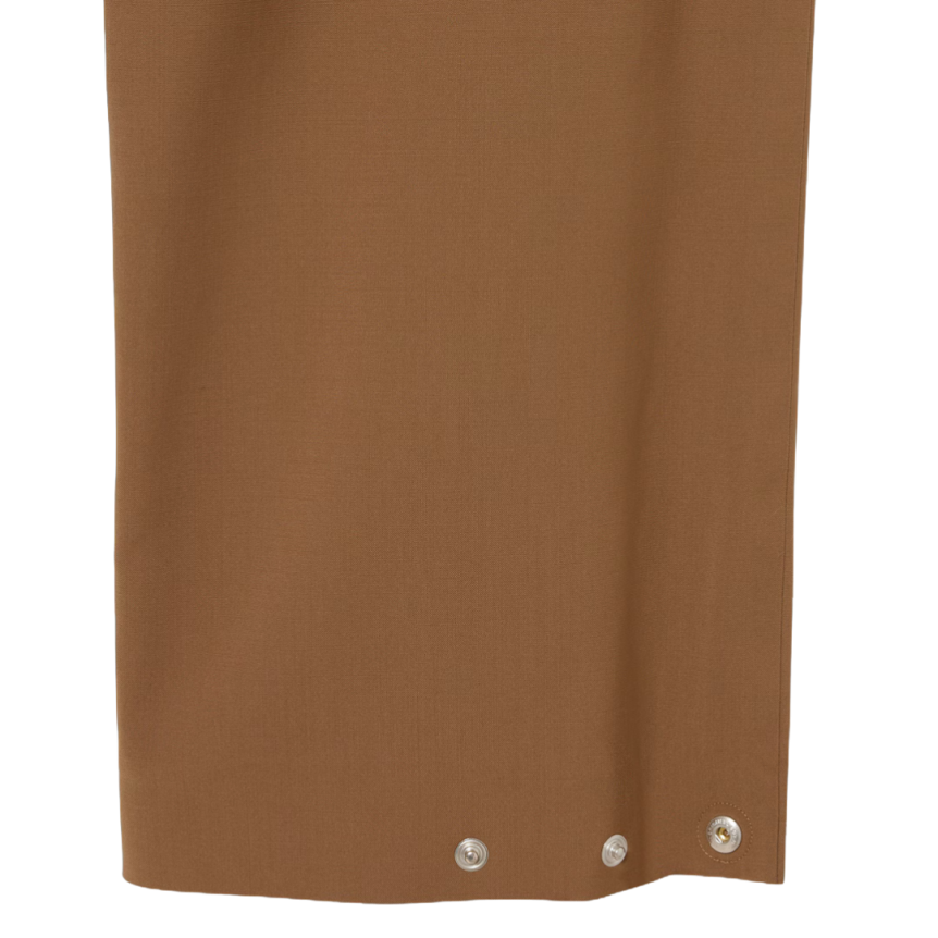 Pantalon de survêtement LACOSTE laine mélangée marron clair Défilé